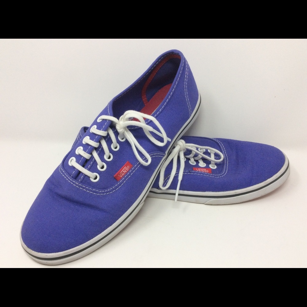 Ladies Purple Vans Tennis Shoes
